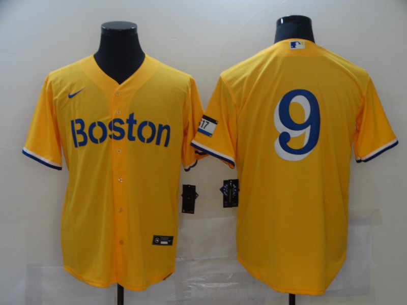 Red Sox 9 Gold Nike 2021 City Connect Replica Player Cool Base Jersey,We sell and wholesale Red Sox 9 Gold Nike 2021 City Connect Replica Player Cool Base Jersey on line form chian!